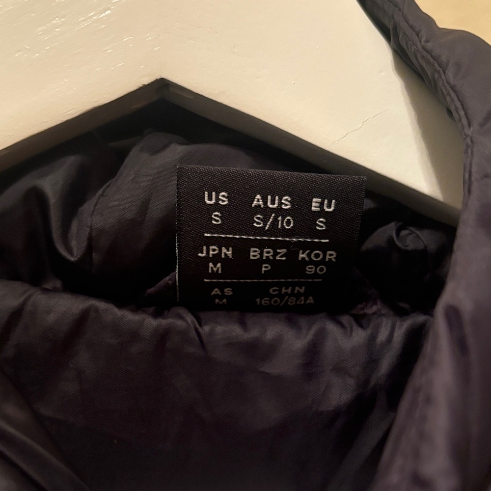 New Balance Dark Blue down Puffer Jacket - Picture 3 of 4